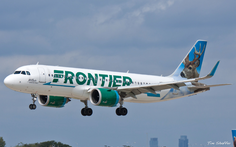 Airbus A320-251N Wilbur the Whitetail